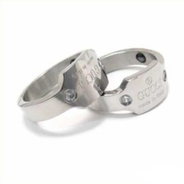 Diamanten Zetting 5 Mm Titanium Ingelegde Ring