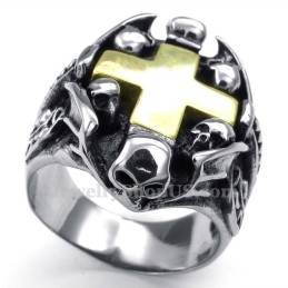 Titanium Schedelkruisring