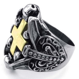 Titanium Schedelkruisring