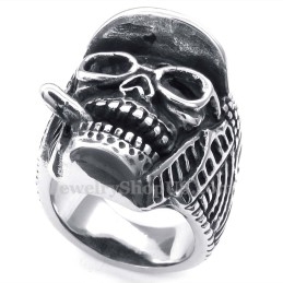 Titanium Baseballpet Schedelring