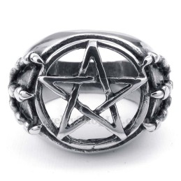 Titanium Holle Vijfpuntige Sterring