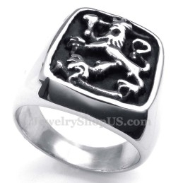 Titanium Leeuwenring