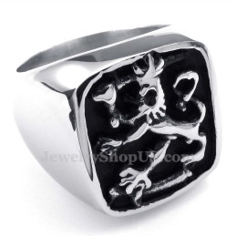 Titanium Leeuwenring