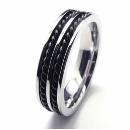 Titanium 5 Mm Twee Groeven Met Kettingbandring