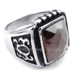 Rode Zirkoon Titanium Ring