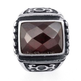 Rode Zirkoon Titanium Ring