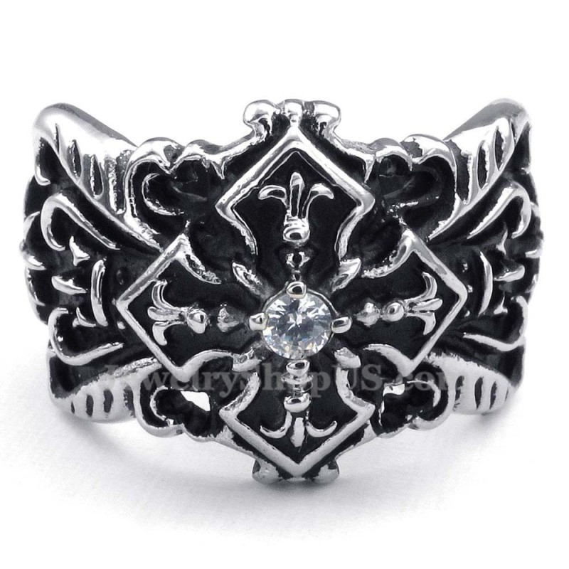 Titanium Kruisring Titanium Kruisring