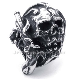 Titanium Geweer Schedelring