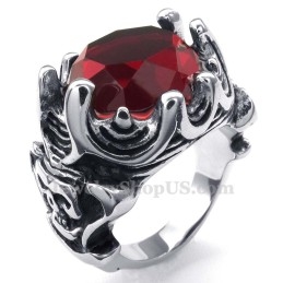 Rode Zirkoon Titanium Ring