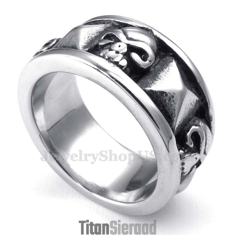 Titanium Schedelring