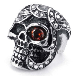 Rode Zirkoon Titanium Schedelring