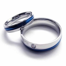 Mm Diamanten Unisex Titanium Bandring