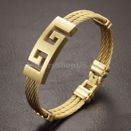 Klassieke Titanium Herenarmband C760