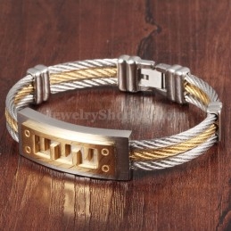 Online Klassieke Heren Titanium Armband C784