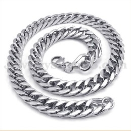 Hot Sale Zilveren Heren Titanium Ketting