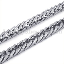 Hot Sale Zilveren Heren Titanium Ketting