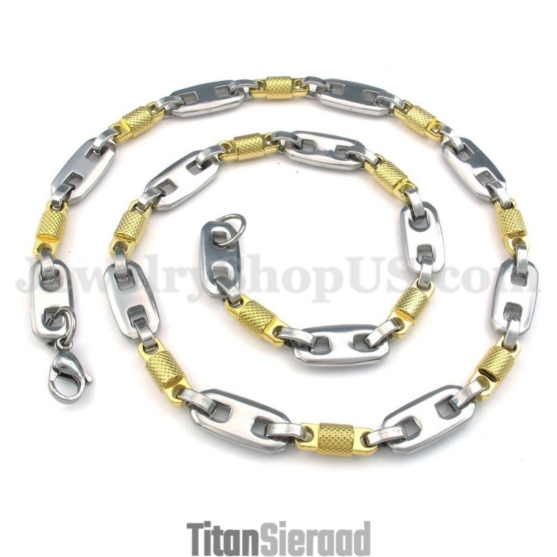 Mode Heren Titanium Ketting Mode Heren Titanium Ketting