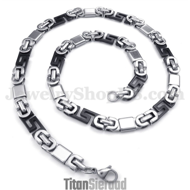 Mode Heren Titanium Ketting