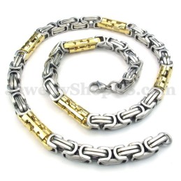 Prachtige Titanium Ketting Voor Heren