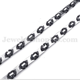 Prachtige Titanium Ketting Voor Heren