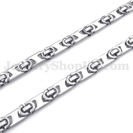Prachtige Titanium Ketting Voor Heren