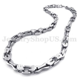 Prachtige Titanium Ketting Voor Heren
