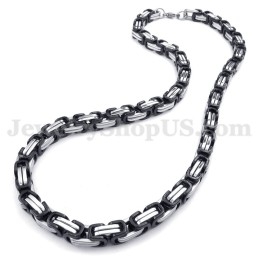 Prachtige Titanium Ketting Voor Heren