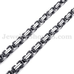 Prachtige Titanium Ketting Voor Heren