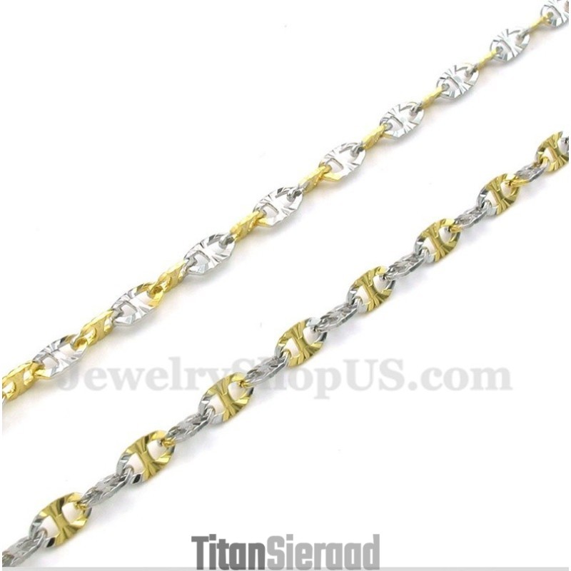 Titanium Gouden Ketting Voor Dames