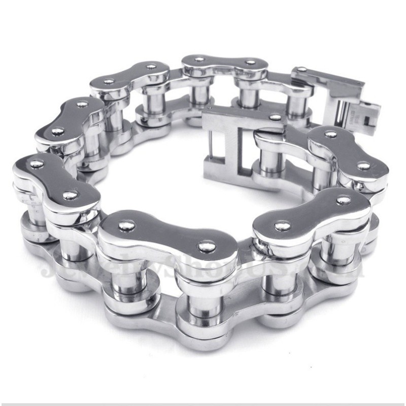 Titanium Fietskettingarmband Voor Heren Titanium Fietskettingarmband Voor Heren