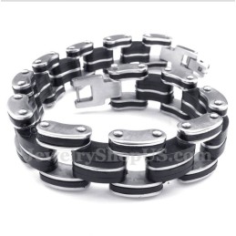Heren Titanium Rubberen Armband