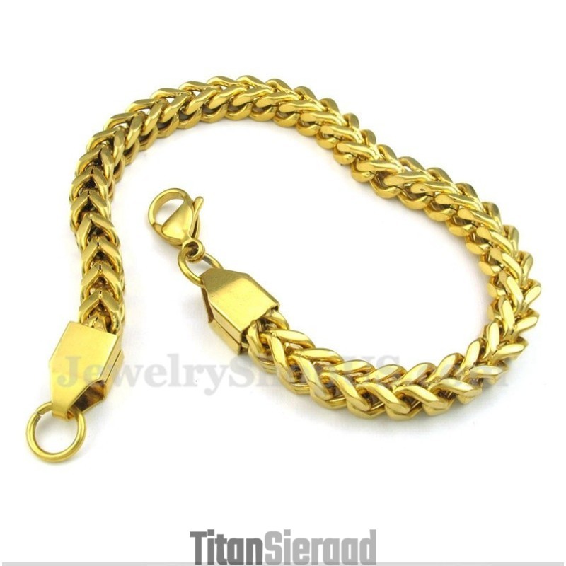 Heren Titanium Zwarte Armband Heren Titanium Zwarte Armband