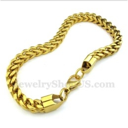 Heren Titanium Zwarte Armband