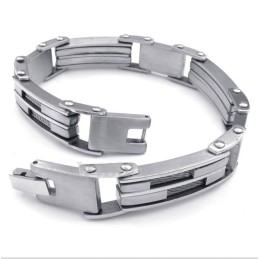 Heren Titanium Kabelarmband