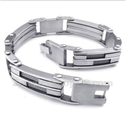 Heren Titanium Kabelarmband