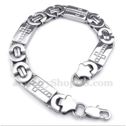 Titanium Kruisarmband Voor Heren