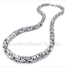 Titanium Cilinder Ketting Voor Heren