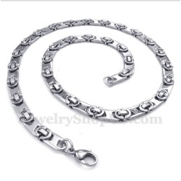 Titanium Halve Maan Ketting Voor Heren