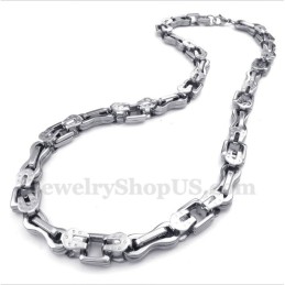 Titanium Gelaagde Ketting Voor Heren