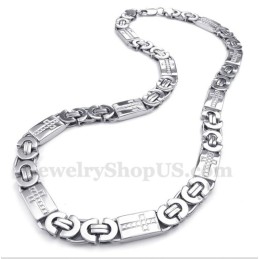 Titanium Kruisketting Voor Heren