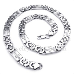 Titanium Kruisketting Voor Heren