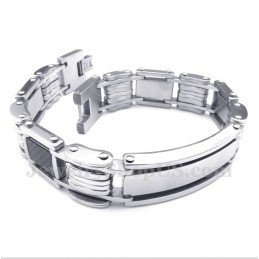 Heren Titanium Koolstofvezel Armband