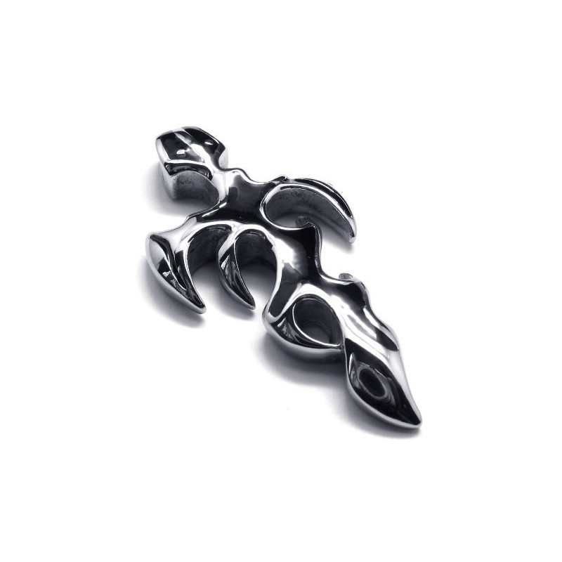 Mode Vlam Zwaard Kruis Titanium Hanger Mode Vlam Zwaard Kruis Titanium Hanger