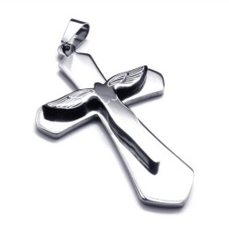 Nieuwe Stijl Kruis Titanium Hanger