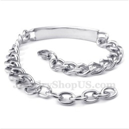 Dames Titanium Kristal Armband Voor Koppels