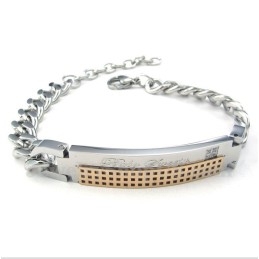 Titanium Diamanten Armband Voor Dames