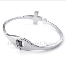Titanium Kruisarmband Voor Heren