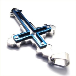Mode Kruis Titanium Hanger (Blauw)