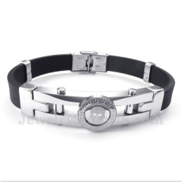 Heren Titanium Rubberen Armband