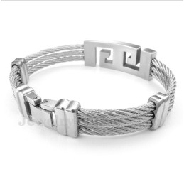 Heren Titanium Kabelarmband